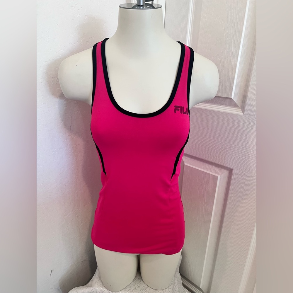 Fila Sports Racerback Top with shelf bra